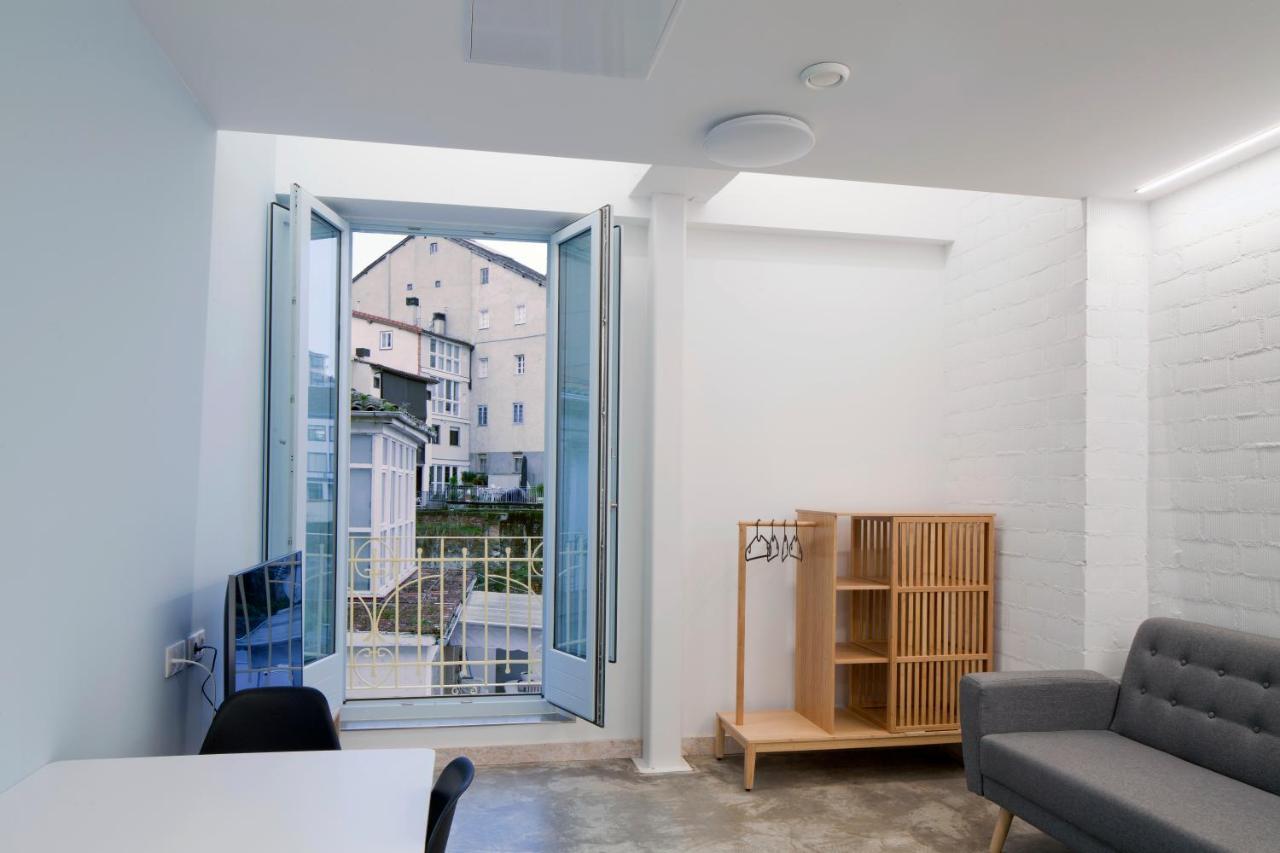 Apartamentos Turisticos As Burgas 6 By Bossh Hotels Ourense Buitenkant foto